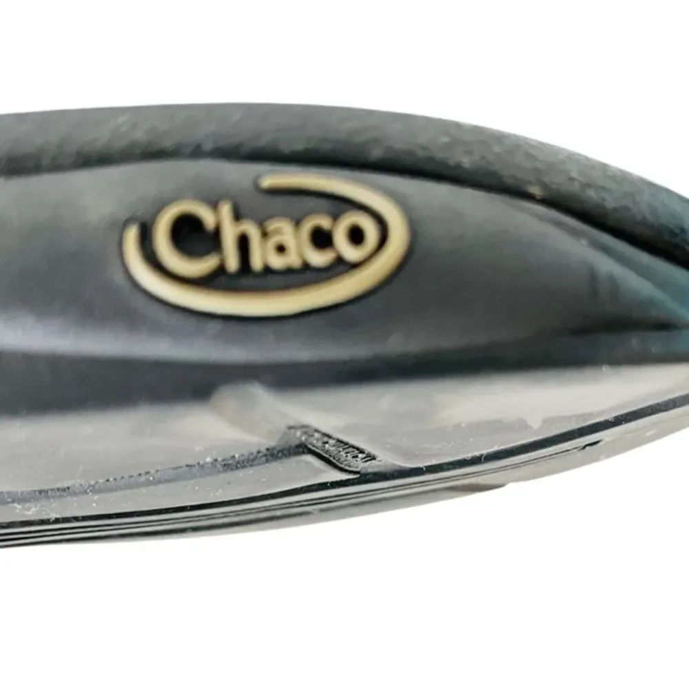 CHACO MEN'S CLASSIC FLIP SANDALS - BLACK estimate size 12-12.5